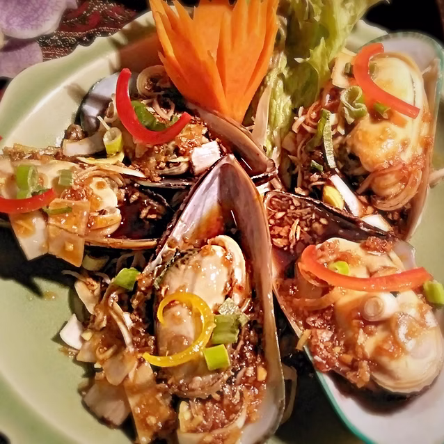 Amazing Knoblauch Miesmuscheln (Hoi Gratiem)