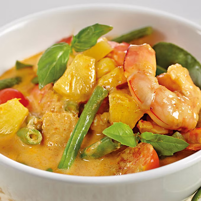 Ananas-Curry (Gaeng Kua Sapparot)
